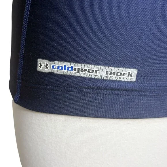 Under Armour Compression Top Navy Blue Size Small - Picture 7 of 7